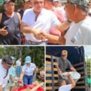 En zonas rurales, familias afectadas por lluvias del frente frío, agradecen acompañamiento del Gobierno Pinedo