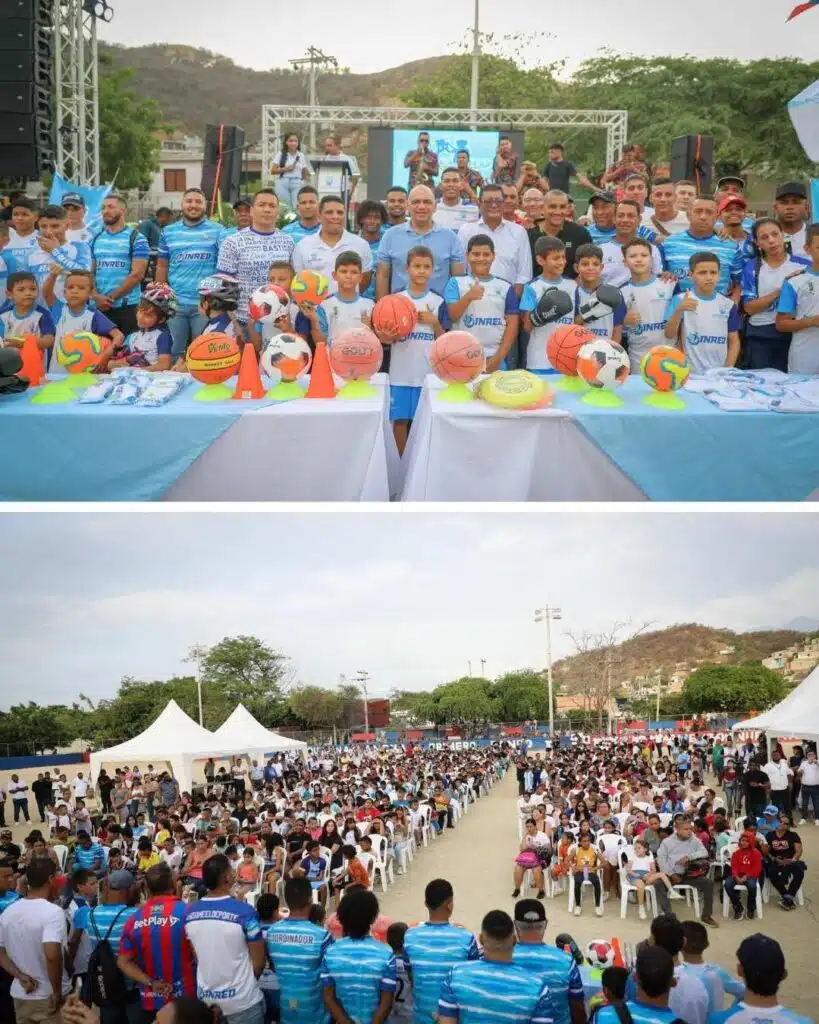 INRED consolida el Semillero Deportivo Samario como uno de los proyectos bandera para la transformación de la niñez en el distrito.