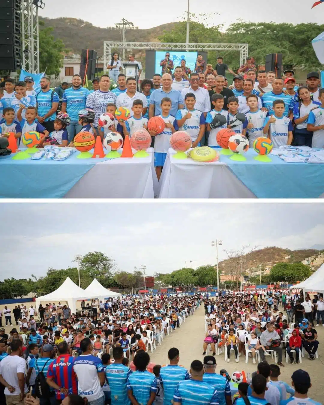 INRED consolida el Semillero Deportivo Samario como uno de los proyectos bandera para la transformación de la niñez en el distrito.