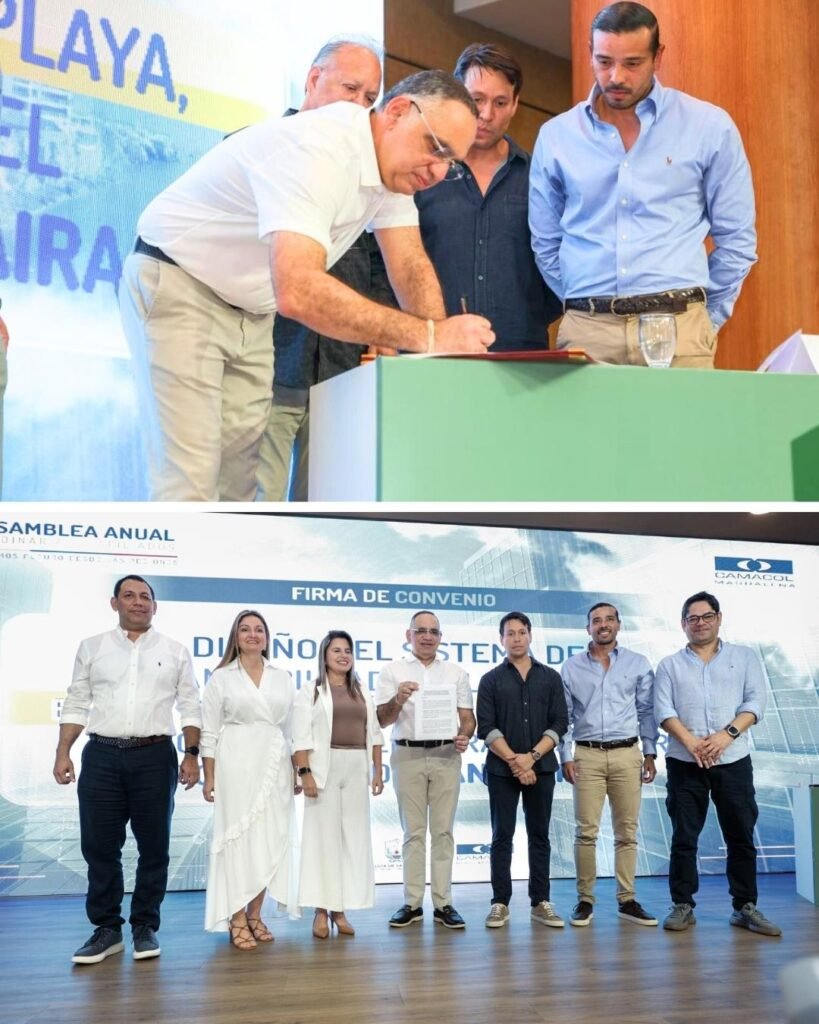 Alcalde Carlos Pinedo Cuello anuncia licitación de proyecto histórico para garantizar agua potable en Santa Marta