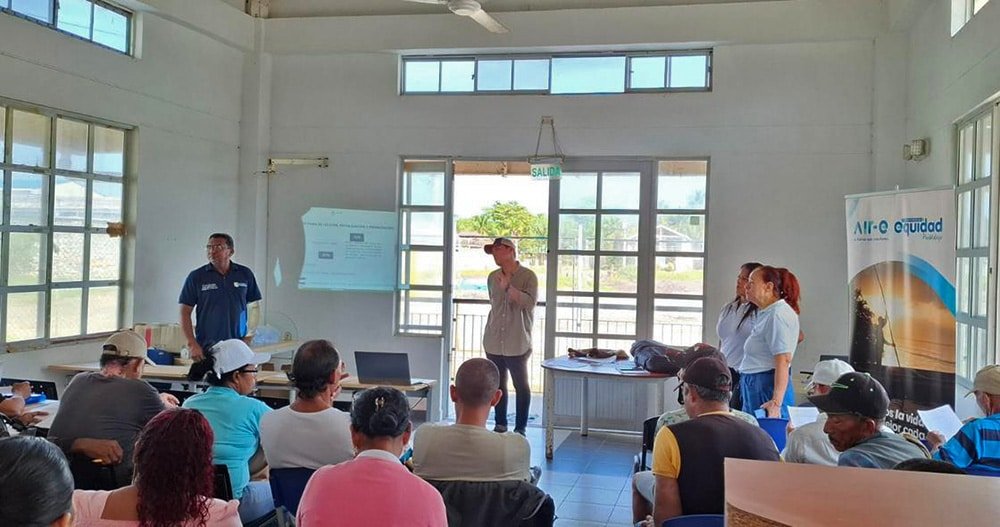 Alianza de Air-e Intervenida, Aunap, Alcaldía y Eduardoño capacitan a pescadores y comerciantes en Puebloviejo