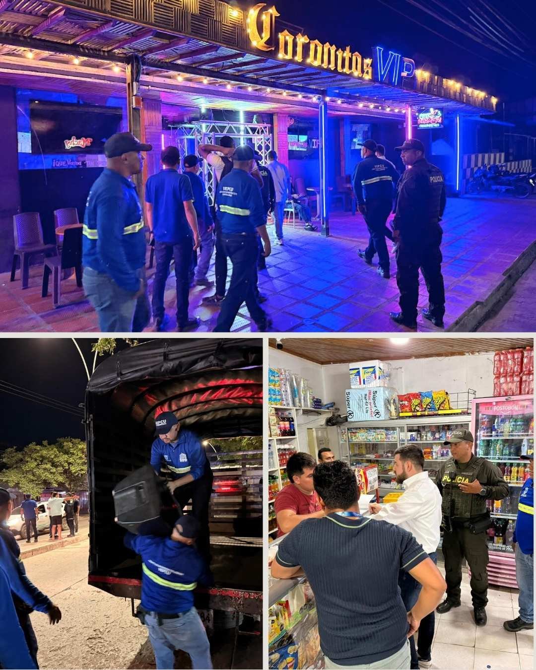 Dadsa refuerza operativos de control al ruido en establecimientos de Santa Marta