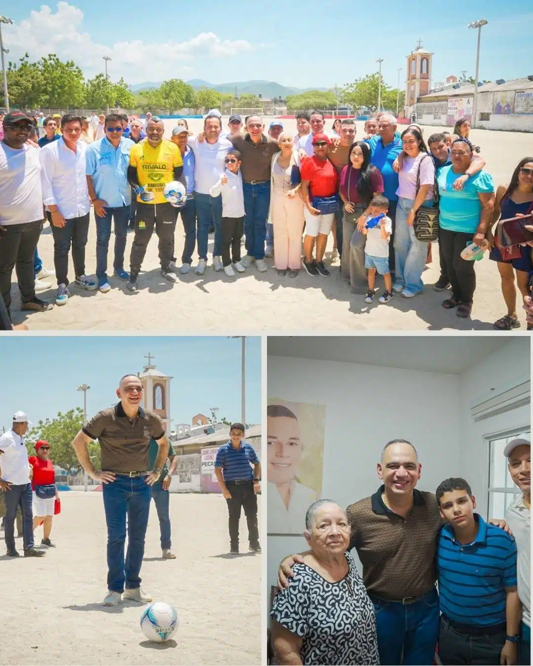 El Parque también se transforma con el inicio de obras del escenario deportivo Jaime Linero Ladino liderado por Carlos Pinedo