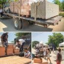 Gobierno de Pinedo lleva materiales de construcción a damnificados en Villa Betel