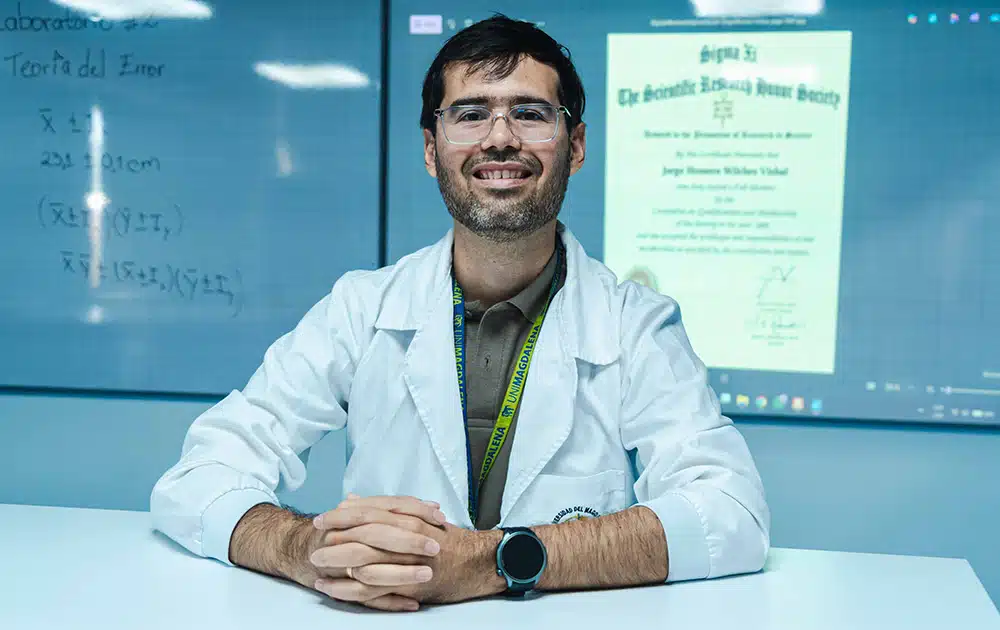 Investigador de UNIMAGDALENA es incluido en distinguida sociedad científica internacional