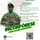 Hasta el 26 de abril está abierta la convocatoria para el Curso Numero 83 de Soldados Profesionales