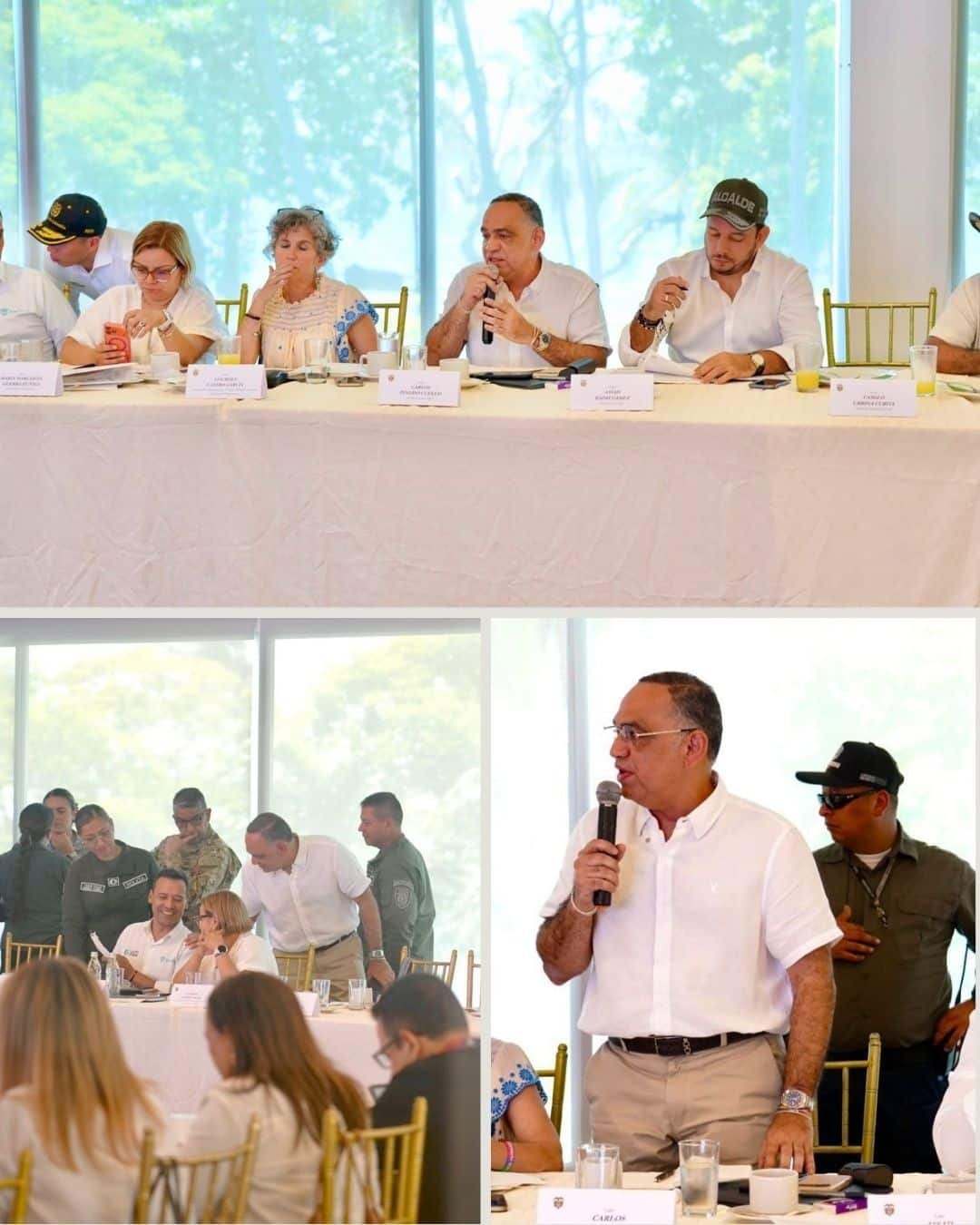 “Podemos llevar este batallón a las zonas rojas del distrito de Santa Marta, pero si no actuamos, señor ministro, no pasará nada” alcalde Carlos Pinedo a MinDefensa