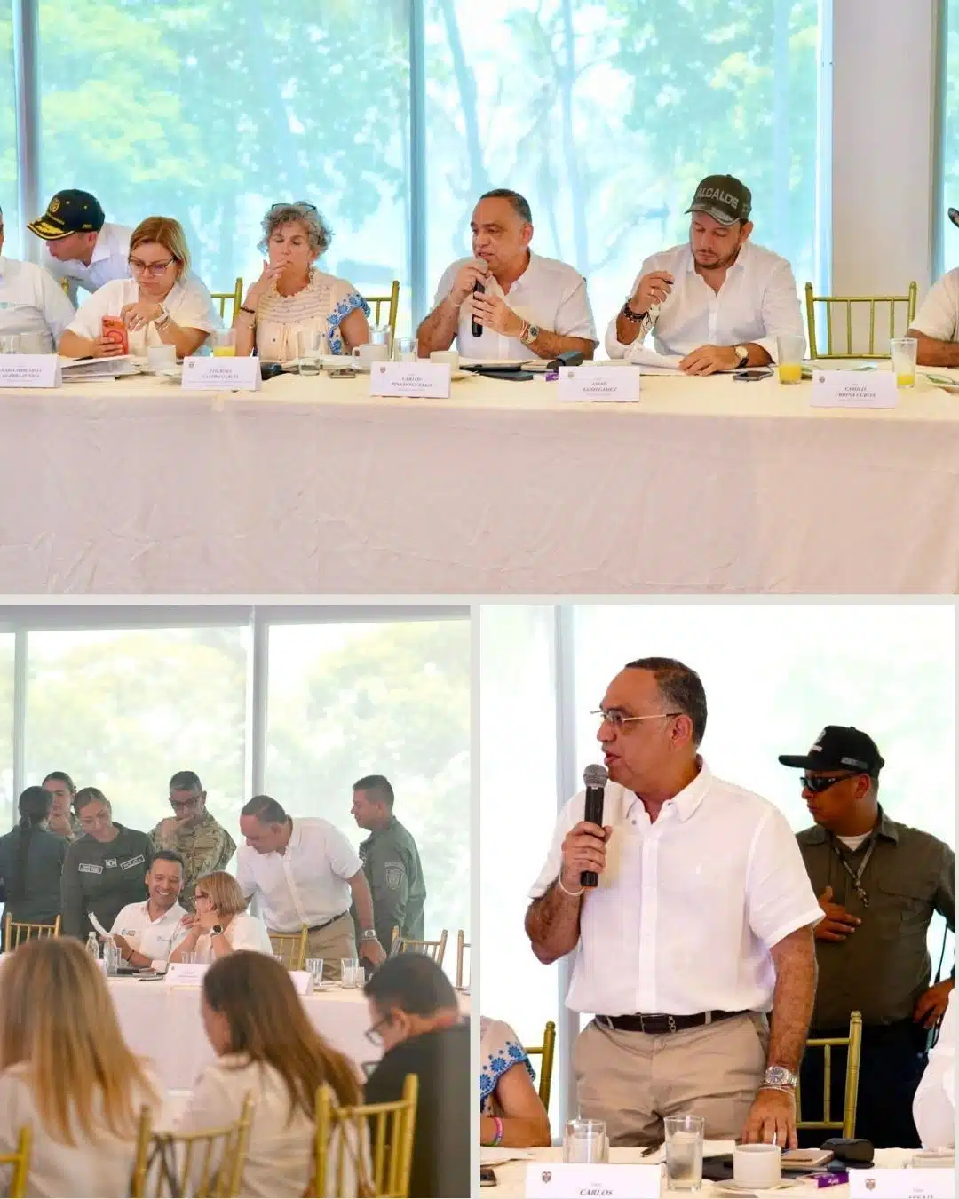 “Podemos llevar este batallón a las zonas rojas del distrito de Santa Marta, pero si no actuamos, señor ministro, no pasará nada” alcalde Carlos Pinedo a MinDefensa