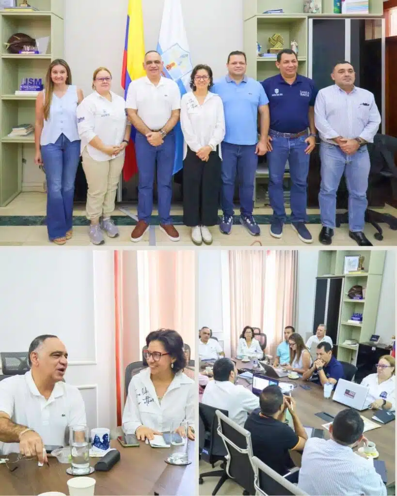 Alcalde Pinedo y viceministra de Agua avanzan en proceso para instalación de plantas desalinizadoras en Santa Marta
