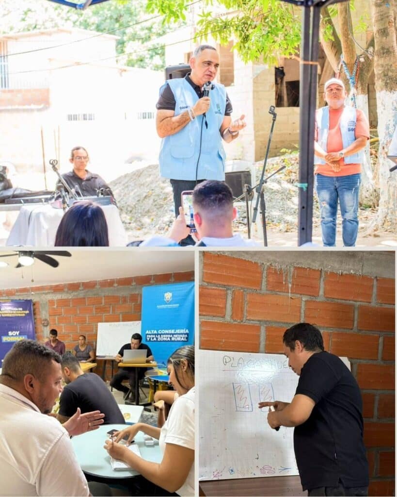 Alcaldía impulsa cursos de formación en construcción de placa huella en Altos de Masinga
