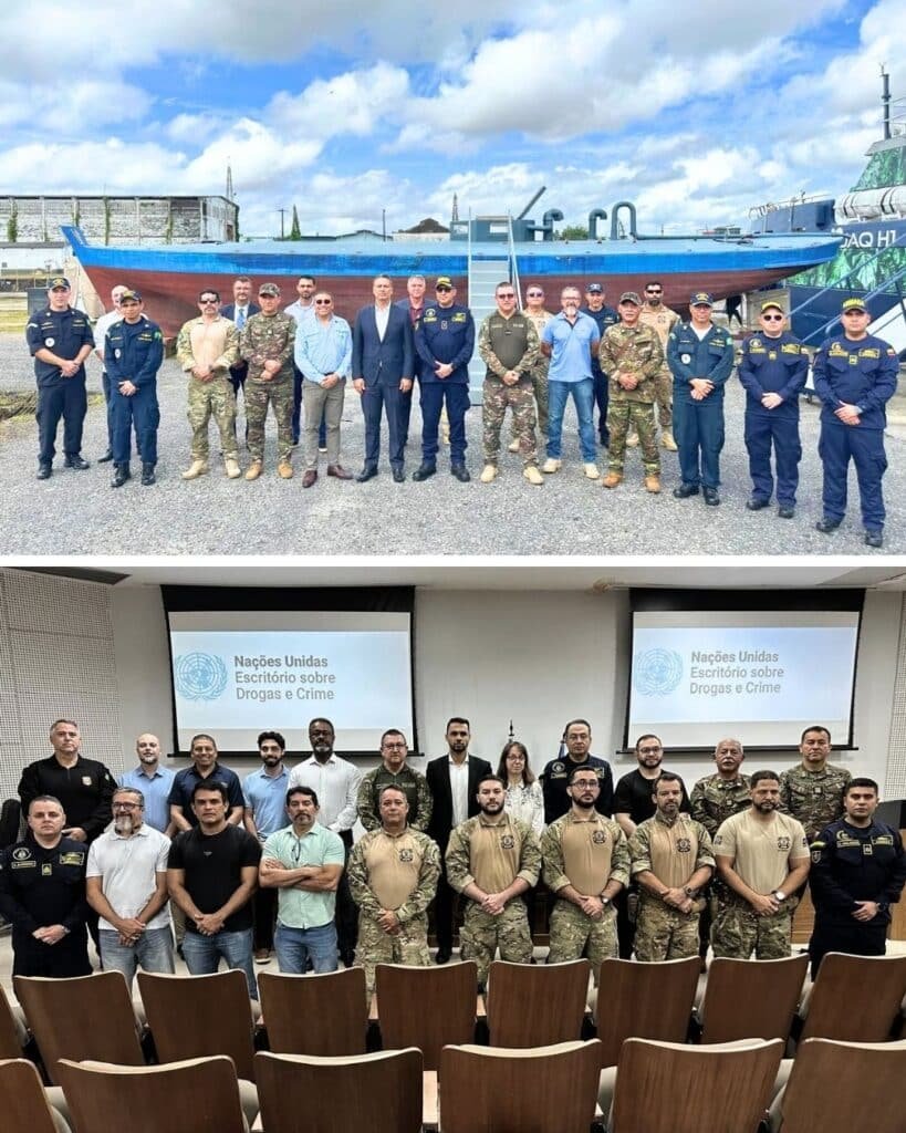 Armada de Colombia participó en reunión tripartita para fortalecer la seguridad en la cuenca amazónica