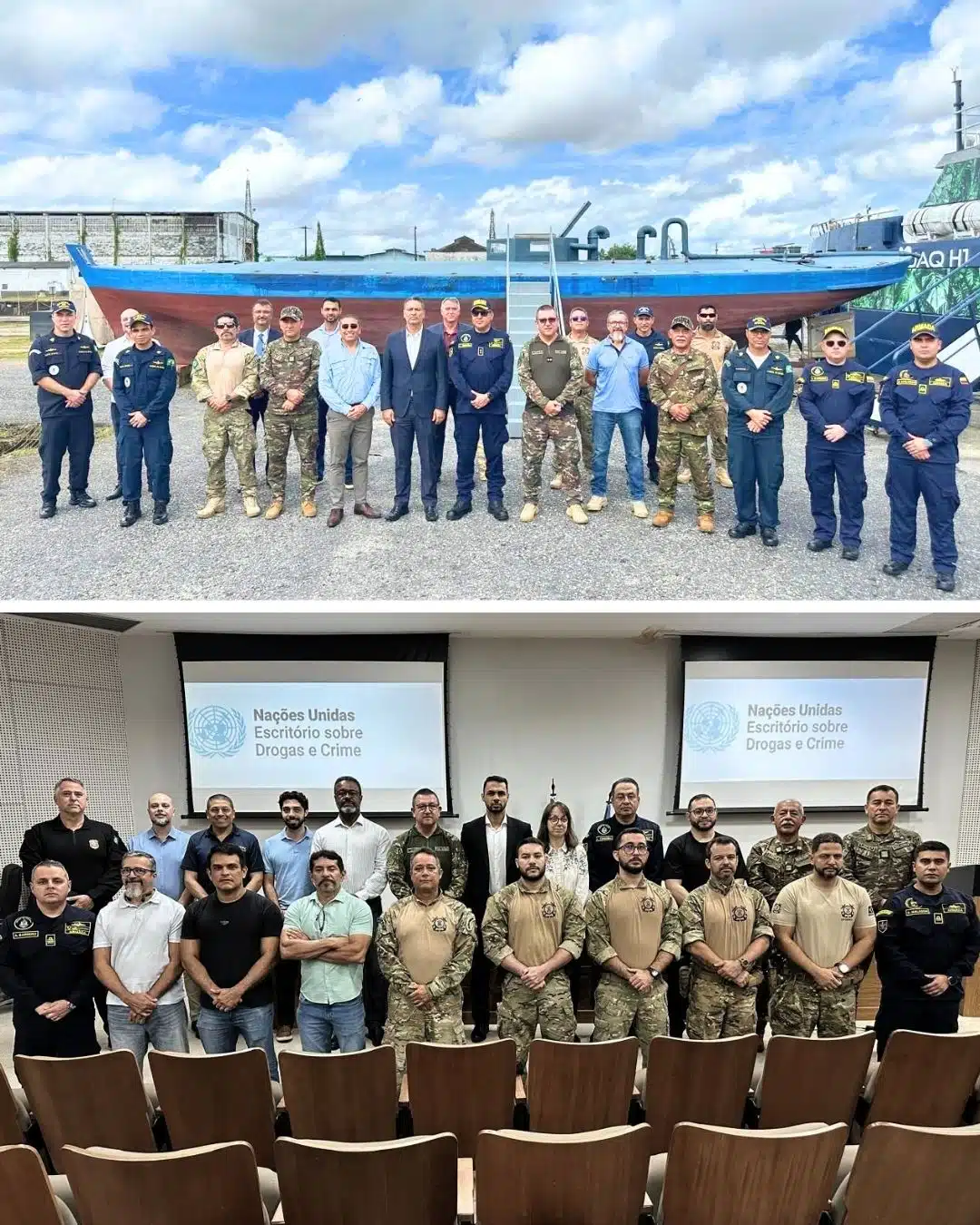 Armada de Colombia participó en reunión tripartita para fortalecer la seguridad en la cuenca amazónica