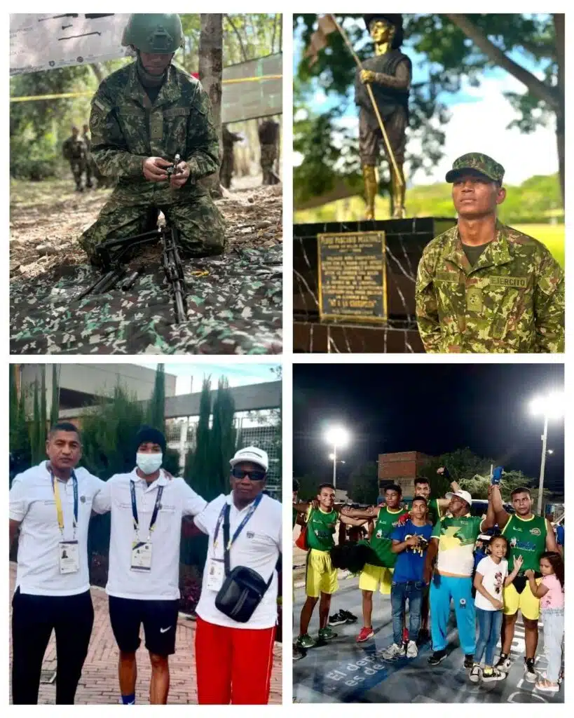 Brayan Londoño: el joven magdalenense que proyecta su disciplina deportiva en el Ejército Nacional
