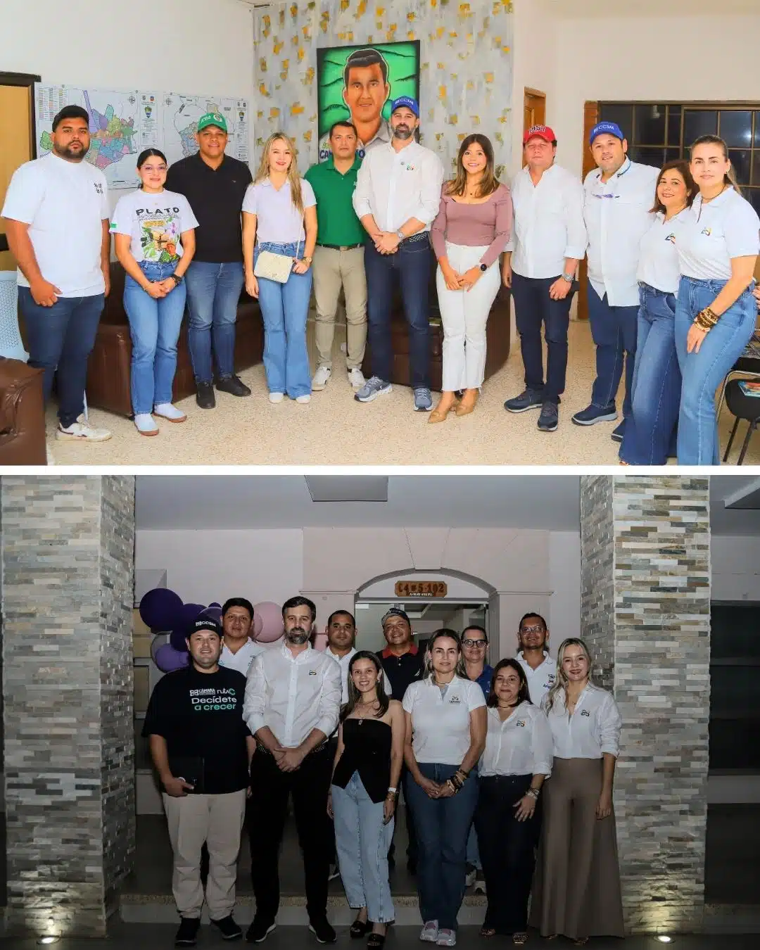 Cámara de Comercio avanza en agenda territorial en Ariguaní y Plato para fortalecer el desarrollo empresarial del Magdalena