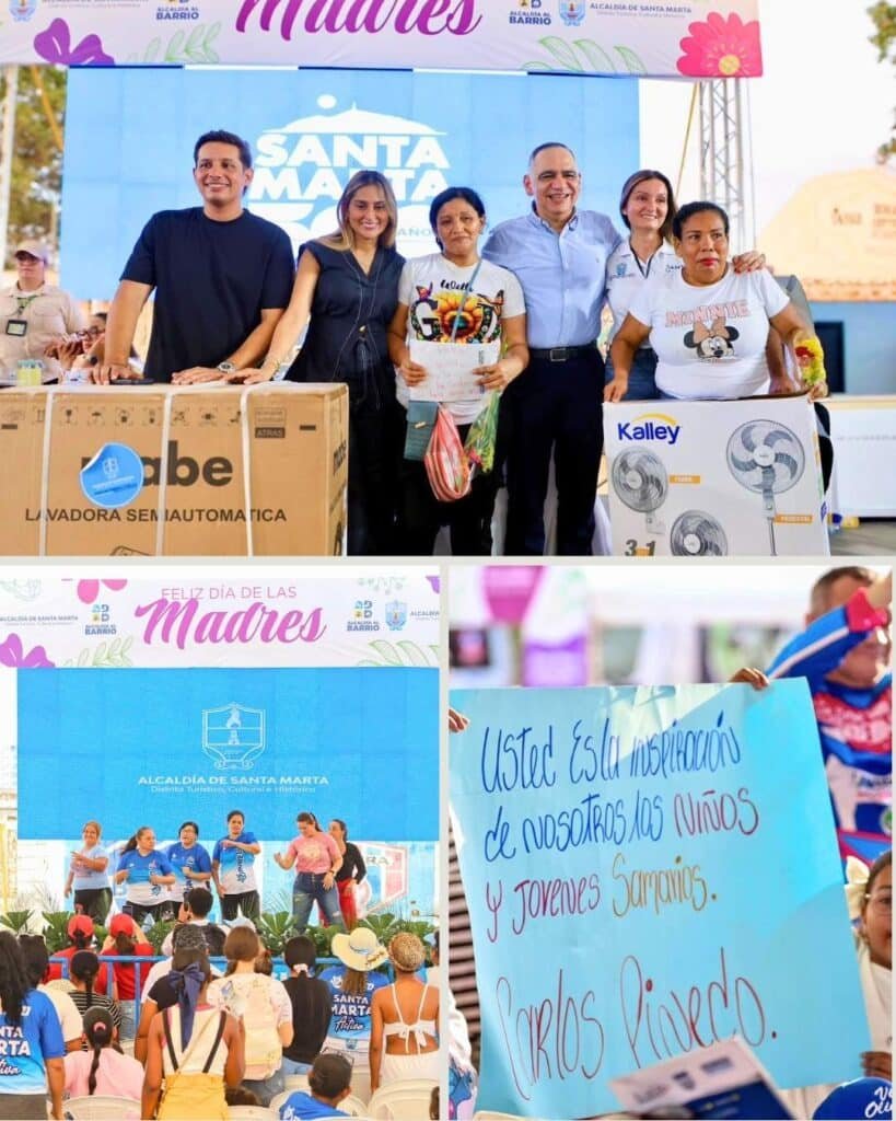 Carlos Pinedo se sobró Las Américas vive una fiesta con jornada especial para las madres