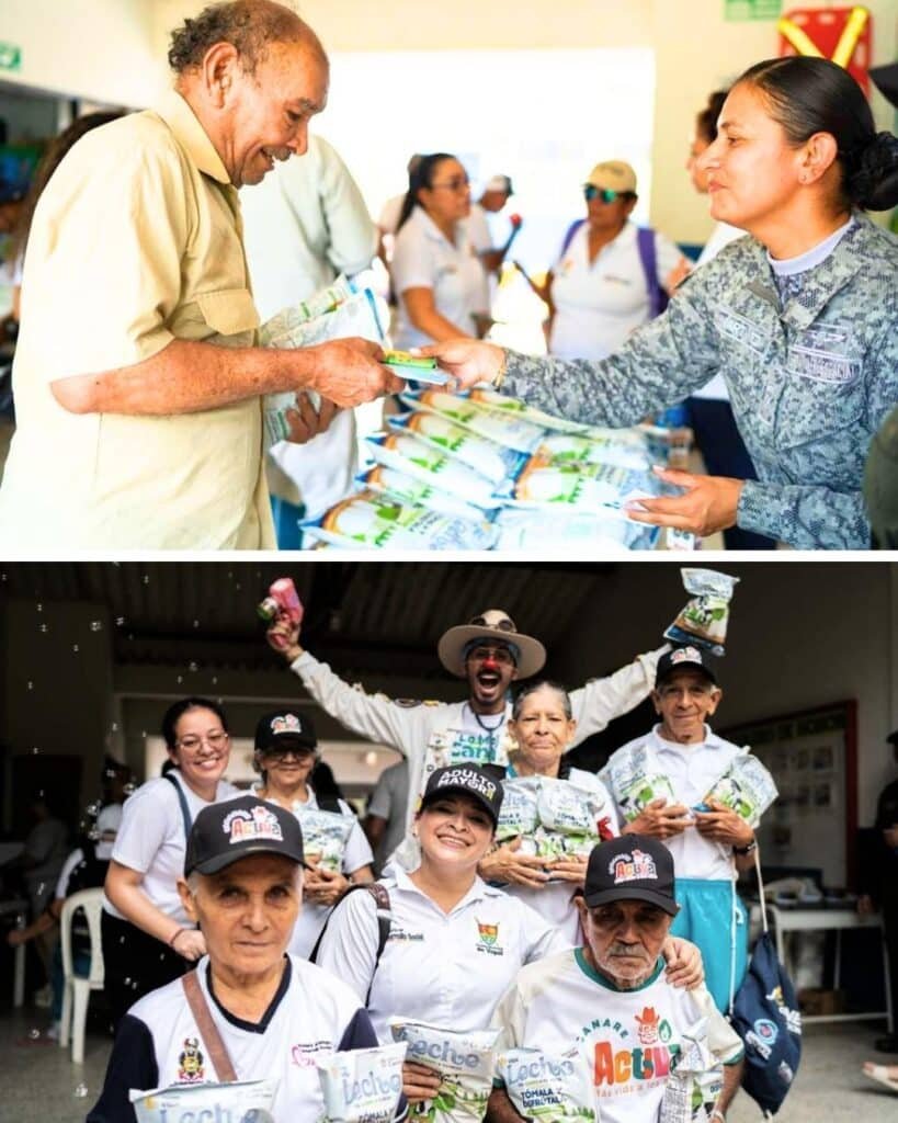 En enero-abril de 2026, el Fondo Nacional del Ganado entregó 849.550 vasos de leche a poblaciones vulnerables en 11 departamentos