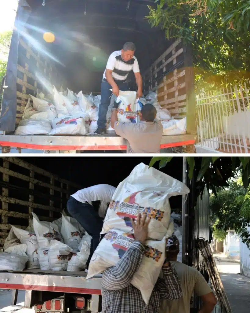 Gobierno de Carlos Pinedo gestiona 500 ayudas humanitarias para familias damnificadas por lluvias en Santa Marta