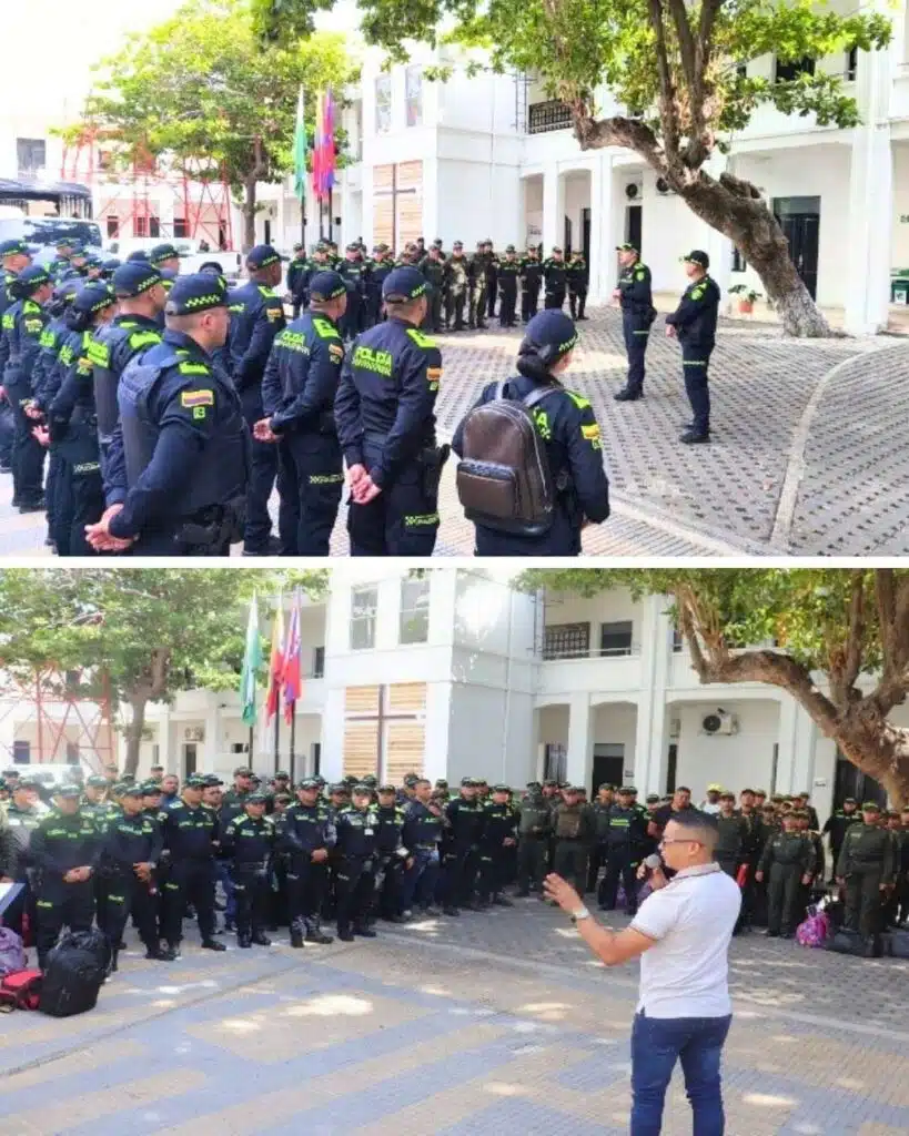 Más de 900 policías listos para garantizar la seguridad de las elecciones presidenciales en el Magdalena