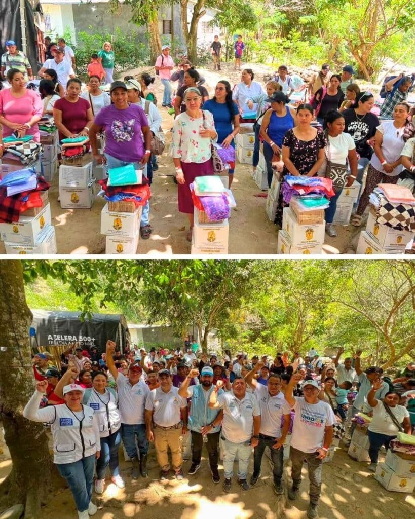 Gobierno Pinedo entregó 180 ayudas humanitarias a comunidad de Bonda