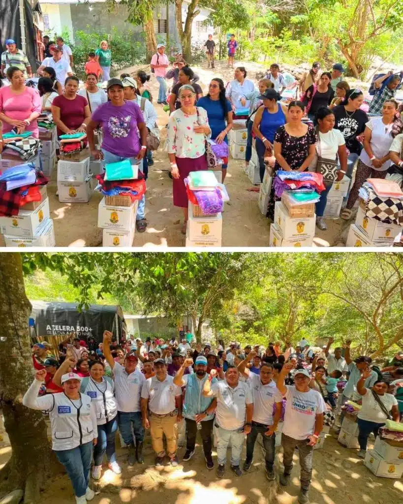 Gobierno Pinedo entregó 180 ayudas humanitarias a comunidad de Bonda