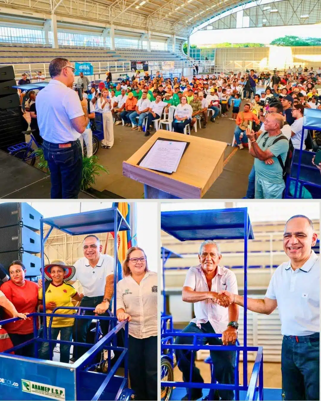 Gobierno de Pinedo dignifica la labor de los recicladores en Santa Marta a través del DADSA