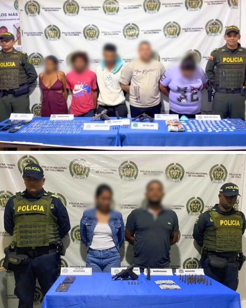 Golpe a estructuras criminales vinculadas al sicariato, la extorsión y el tráfico local de estupefaciente