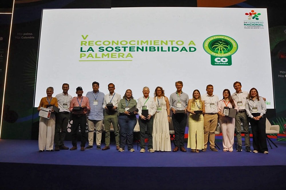 Palmicultores, empresas y fundaciones fueron reconocidos por liderar soluciones sostenibles en Colombia