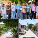 Avanza la transformación Alcalde entrega tres calles pavimentadas en Timayuí I