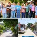 Avanza la transformación Alcalde entrega tres calles pavimentadas en Timayuí I
