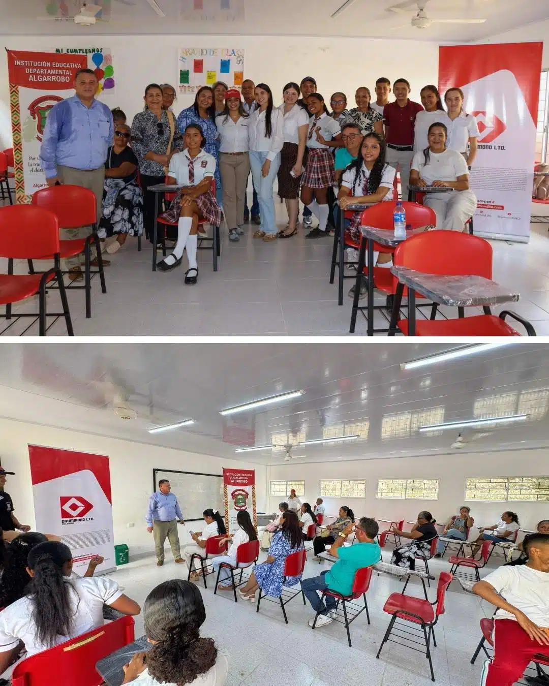 Drummond Ltd. fortalece instituciones educativas con entrega de mobiliario y dotación escolar