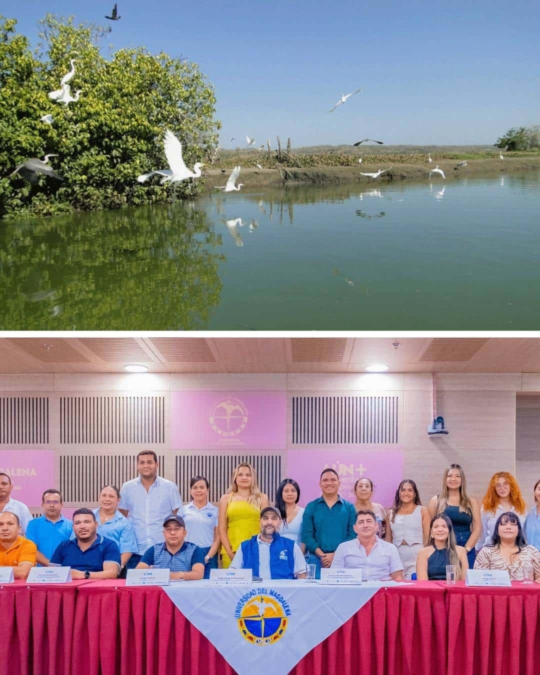 UNIMAGDALENA lidera proyecto para la conservación y recuperación de la Ciénaga de Zapayán