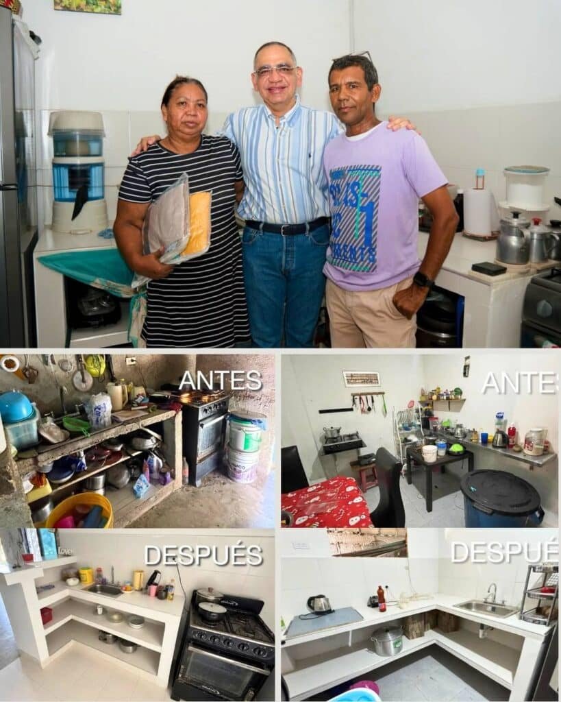 Alcalde Carlos Pinedo Cuello avanza con 800 mejoramientos de vivienda