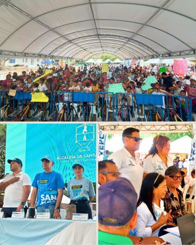 Alcaldía llega a Los Fundadores y Chimila con bienestar y oportunidades