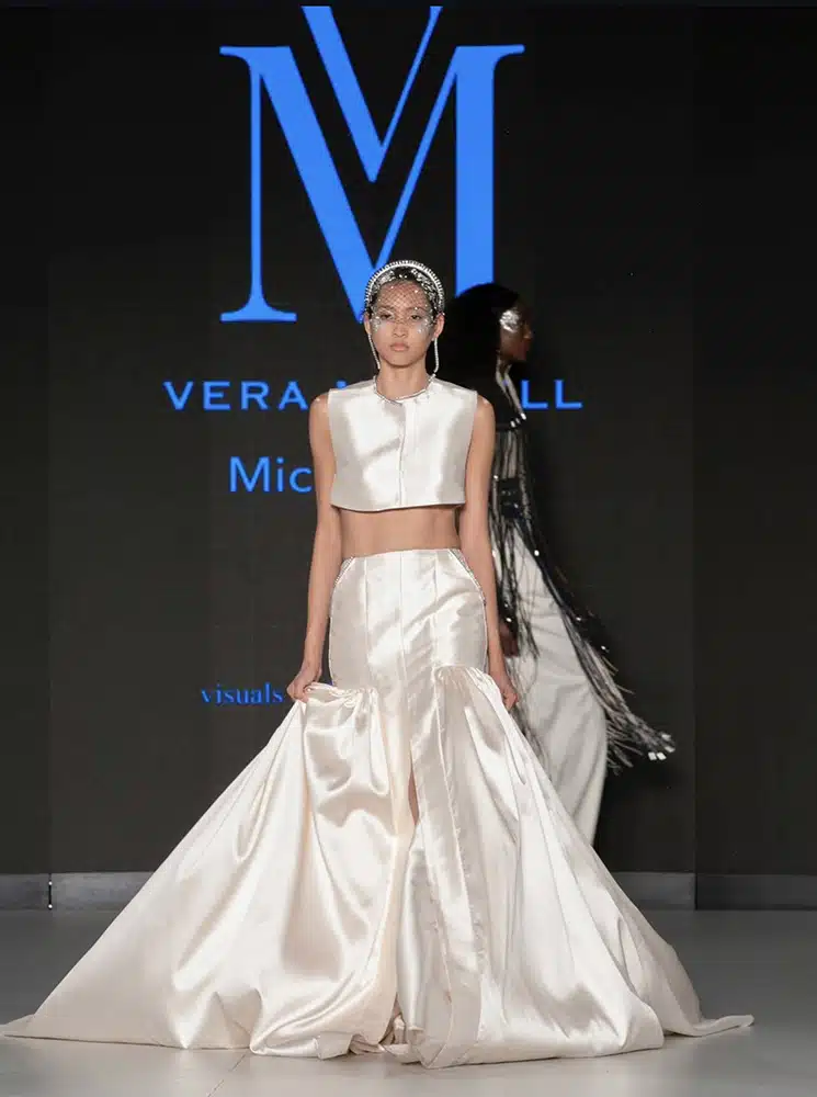 Sergista se destacó como modelo en la semana de la moda más importante del país