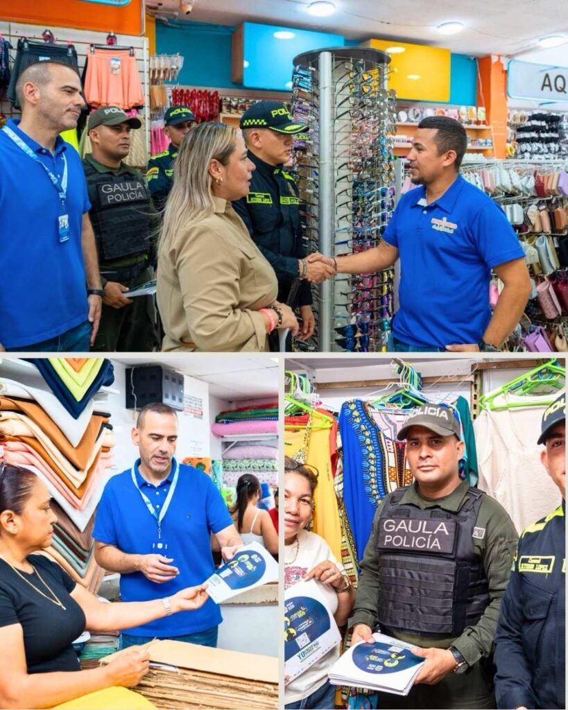 Alcaldía de SantaMarta fortalece alianza con comerciantes para prevenir y combatir la extorsión
