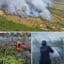 Corpamag y bomberos refuerzan acciones para prevenir y atender incendios en la Ciénaga Grande y en el Vía Parque Isla de Salamanca