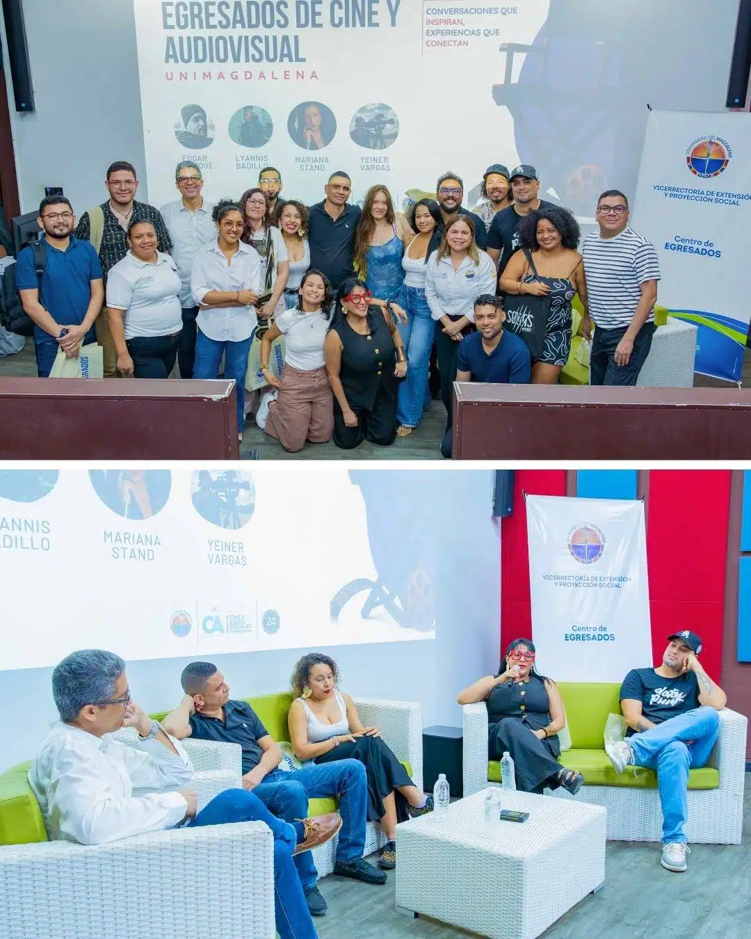 Graduados de UNIMAGDALENA dialogaron sobre los retos en el sector cinematográfico