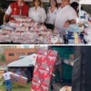 Más de 20 toneladas de ayudas humanitarias entregó Santa Marta a Manizales y Armenia