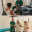Más de 70 adultos mayores recibieron atención médica gratuita en brigada de salud en La Paz