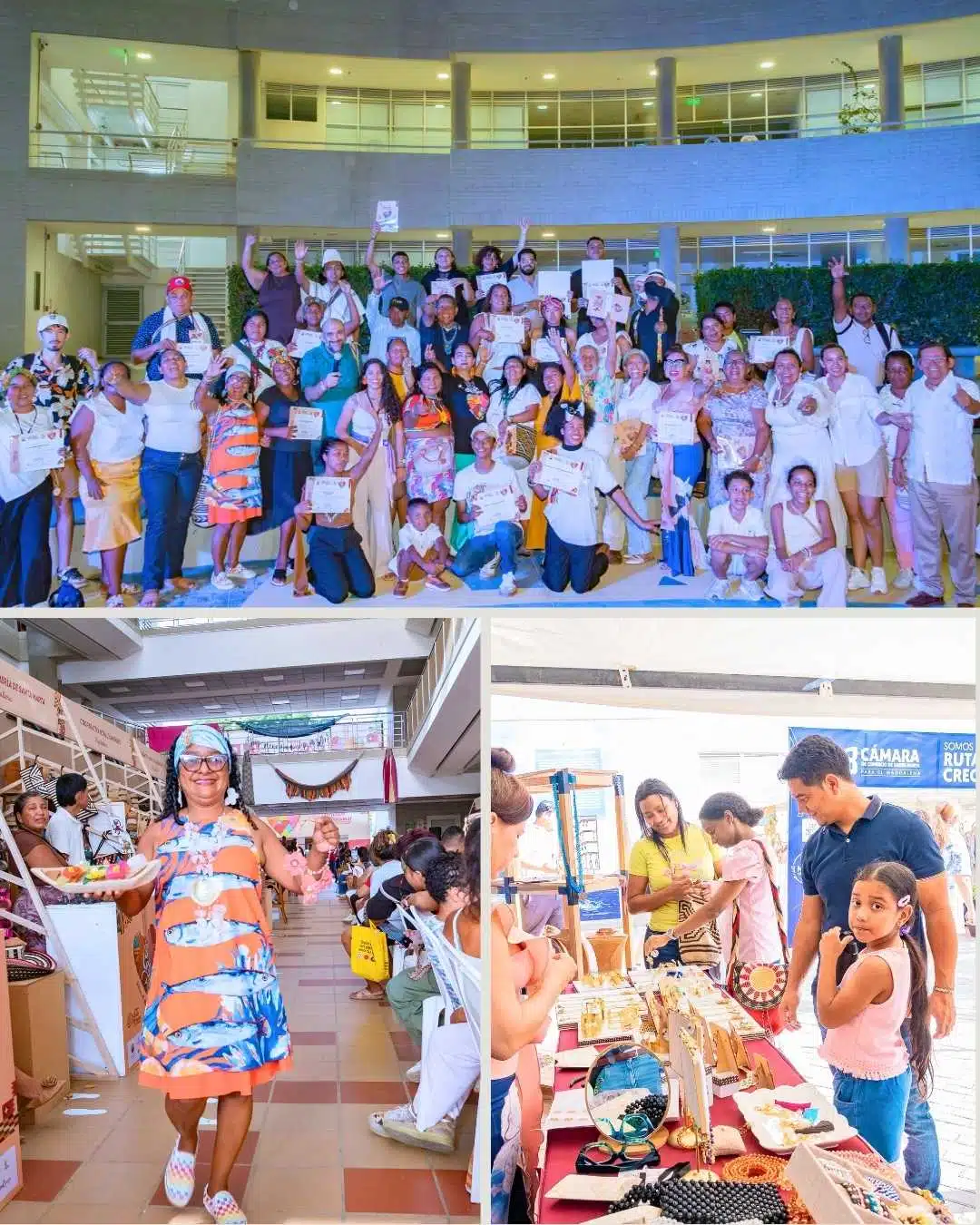 UNIMAGDALENA culminó su Feria Caribe Artesanal con 14 mil visitantes y $293 millones en ventas
