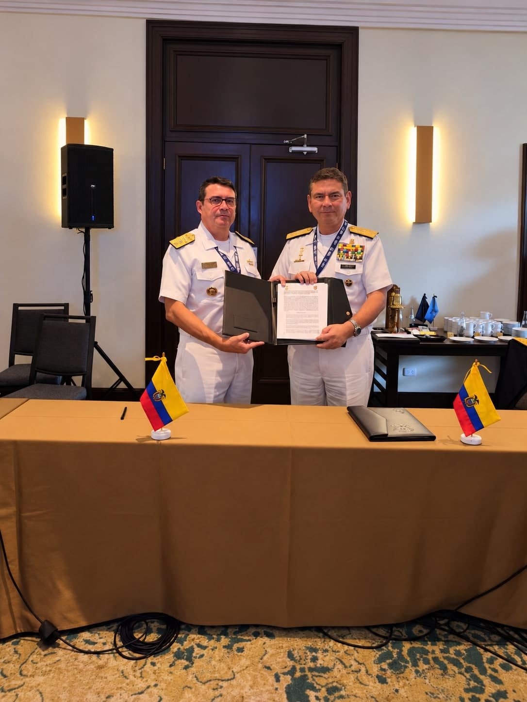 Colombia y Ecuador fortalecen la cooperación marítima y amplían oportunidades para la gente de mar