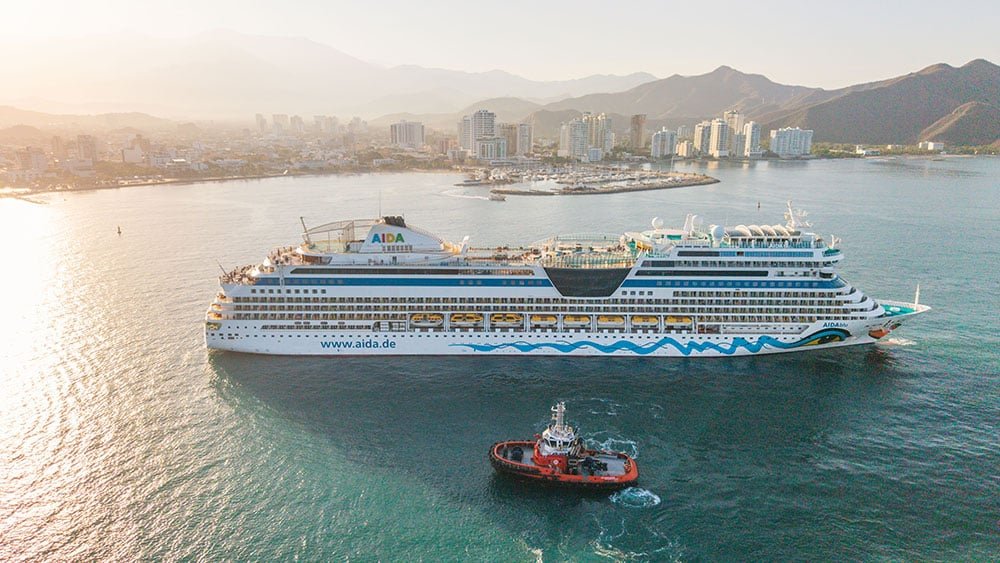 Inicia la temporada de cruceros 2026 – 2027 en el Puerto de Santa Marta