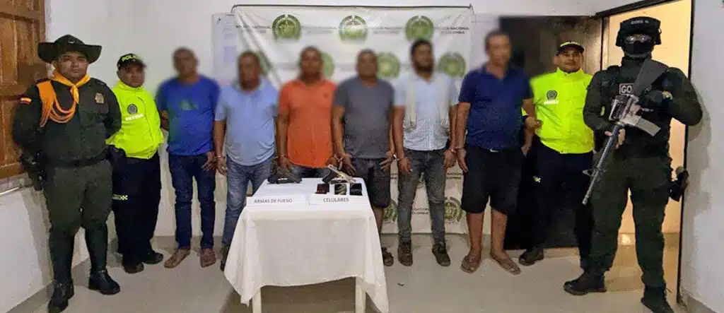 Seis capturados por abigeato y receptación en operación simultánea en el Magdalena