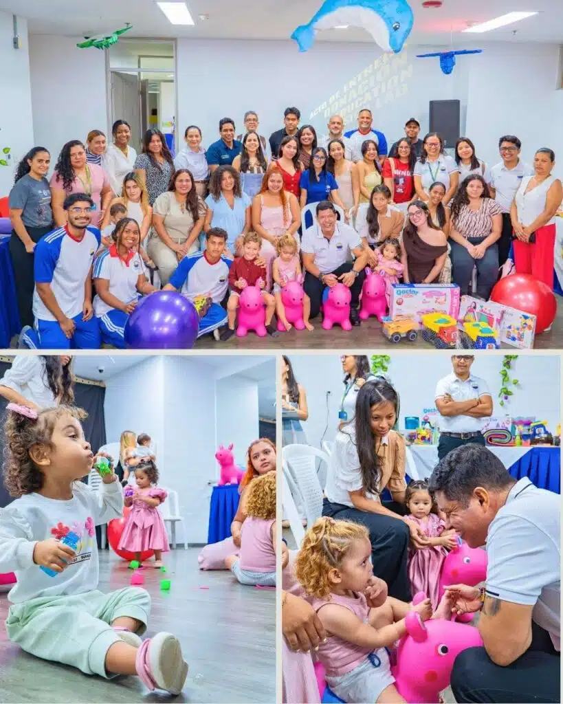 Solidaridad sin fronteras donación internacional fortalece el Centro de Infancia de UNIMAGDALENA